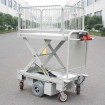 Scissor lift trolley with fence(HG-1090F)